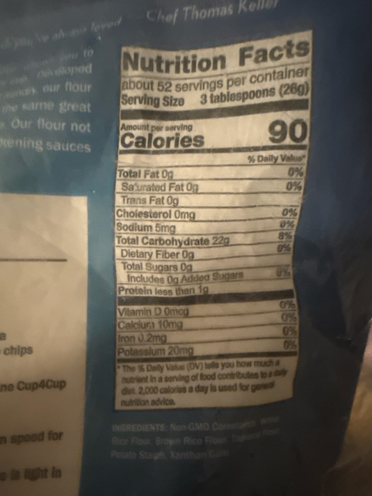 Cup 4 Cup Gluten Free Multipurpose Flour packshot