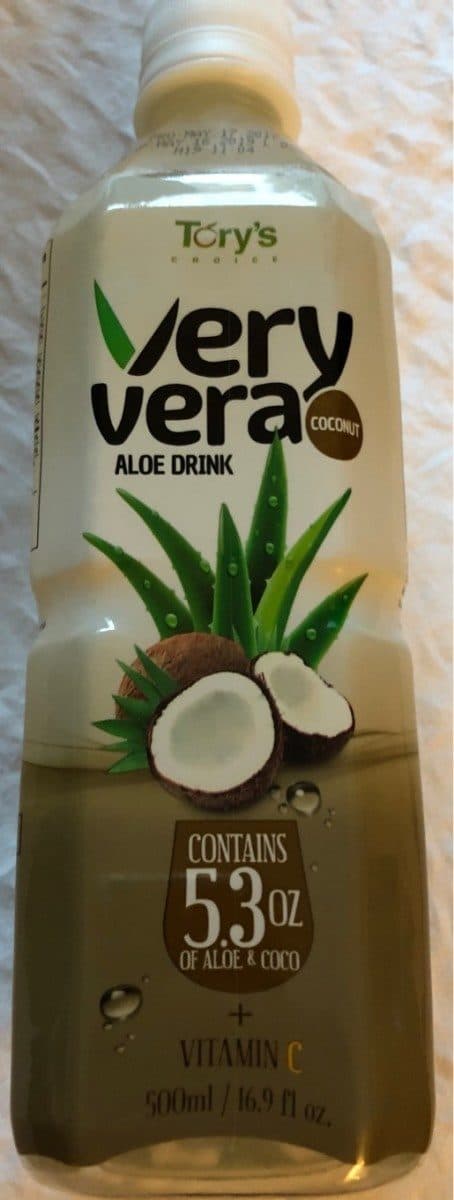 Open Food Facts Very vera Coconut Aloe drink packshot