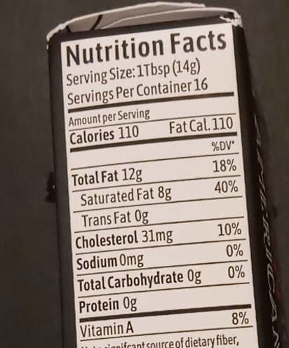Vital Farms Inc. Unsalted Butter packshot