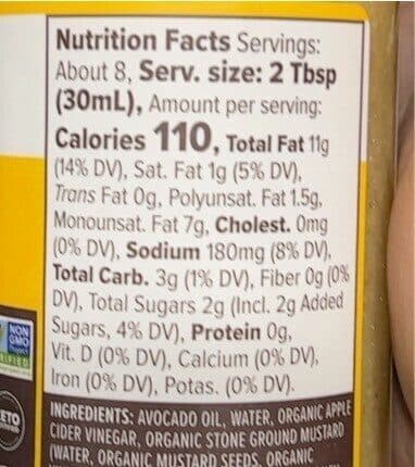 Primal Kitchen Honey Mustard Dressing & Marinade packshot