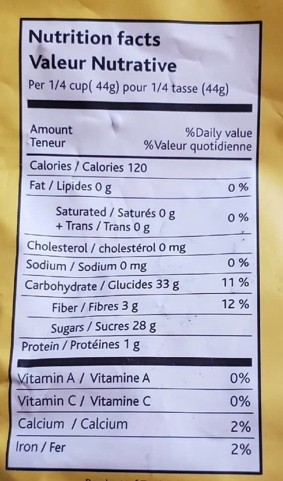 Terra Delyssa Organic Pitted Dates Deglet Noor packshot