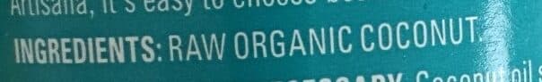 Artisana Organic raw Coconut Butter packshot