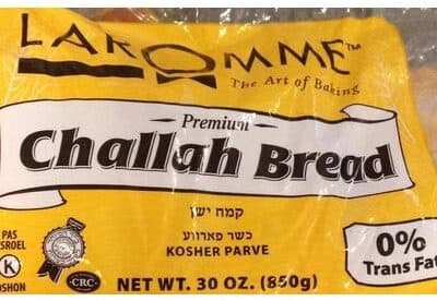 Laromme Premium Challah Bread packshot