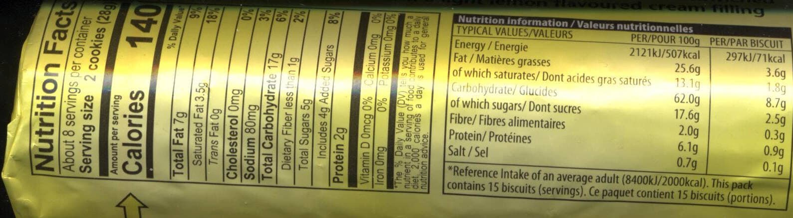 Bolands Lemon Puff packshot
