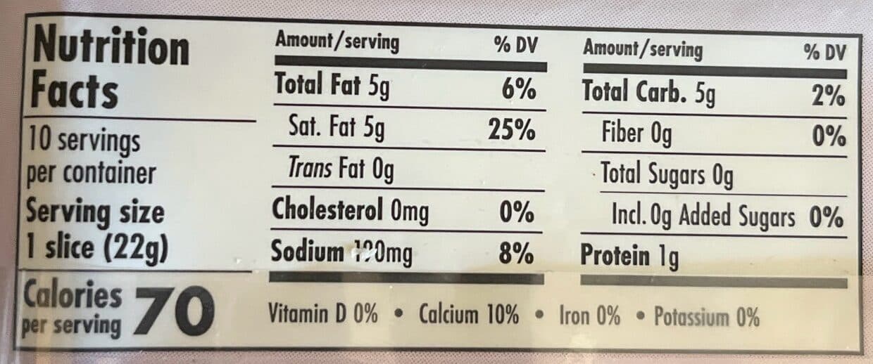 Daiya Dairy-Free Provolone Slices packshot