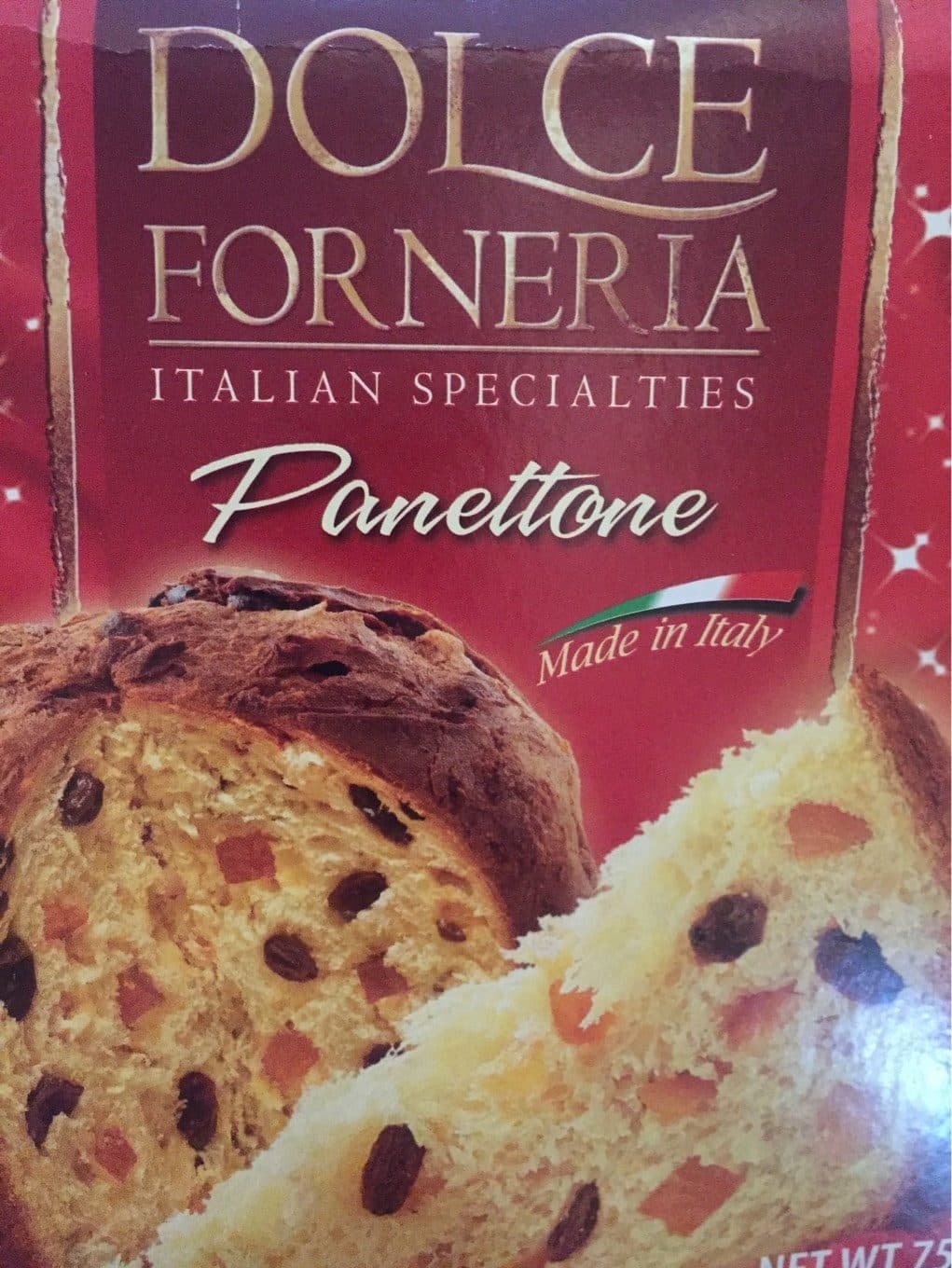 Dolce Forneria Panettone packshot