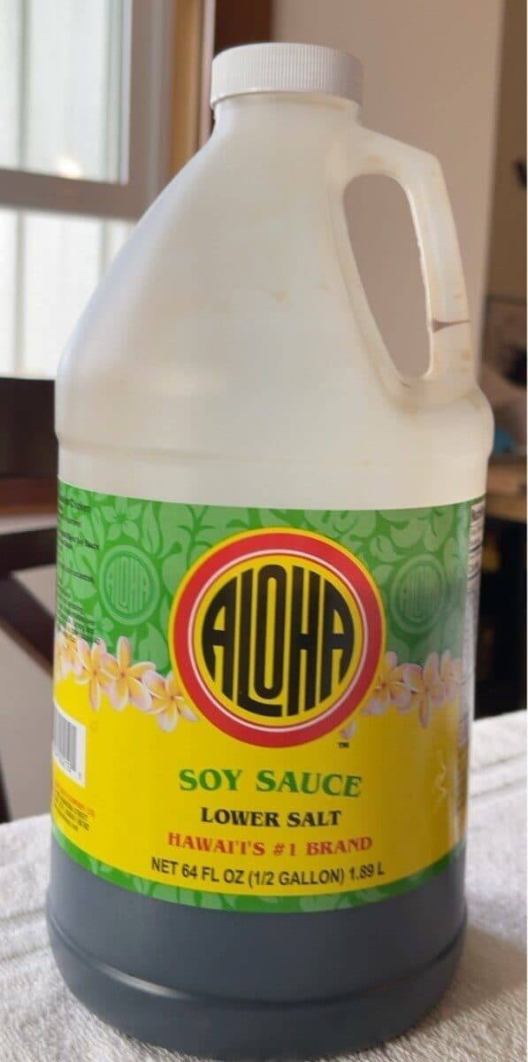 Aloha Shoyu Company Ltd. Hawaiian shoyu soy sauce lower salt packshot