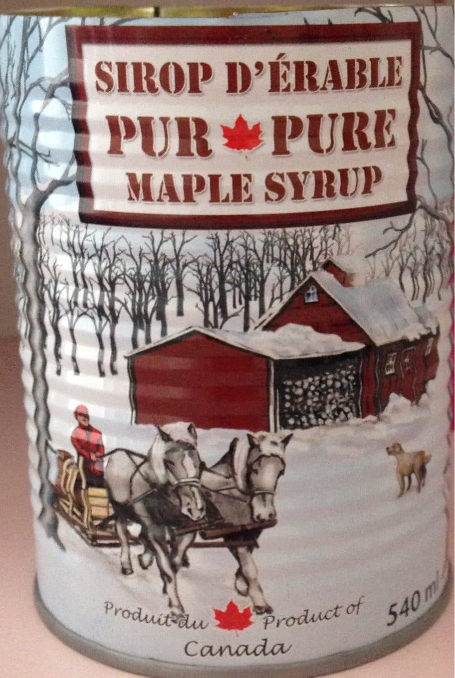 L'Érabeille Sirop d'Érable Pur packshot