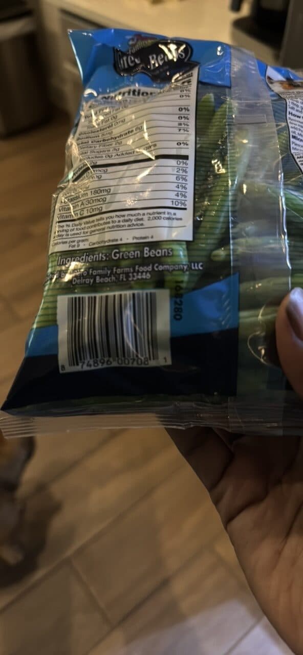 Pero Family Farms Green Beans packshot