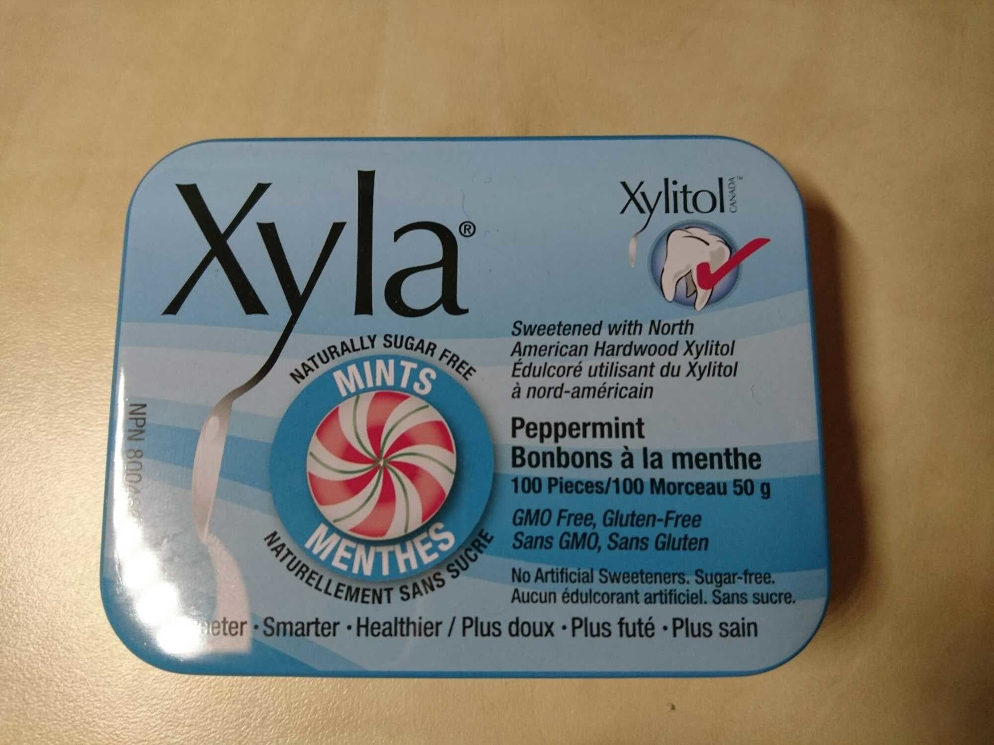 Xyla Peppermint Flavour Xylitol Mints packshot