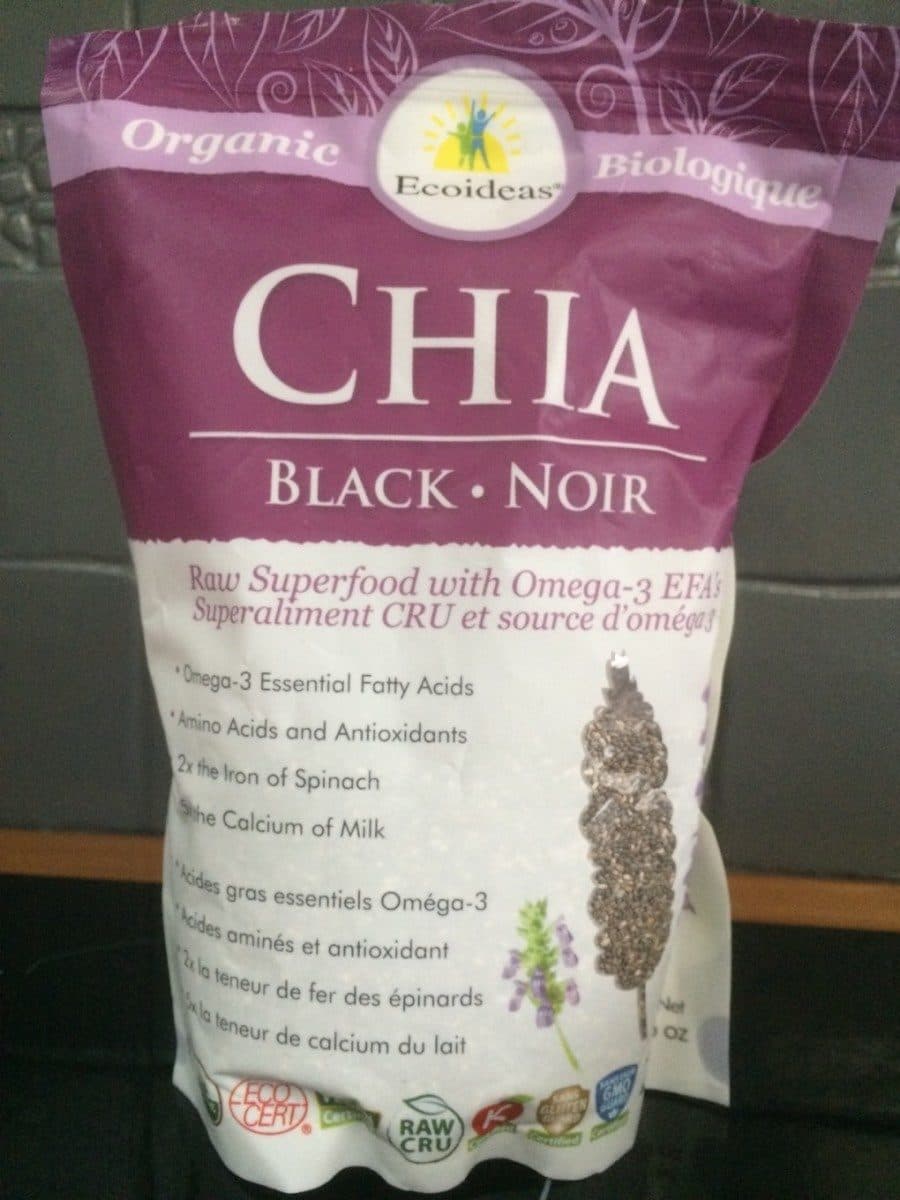 EcoIdeas Chia noir packshot