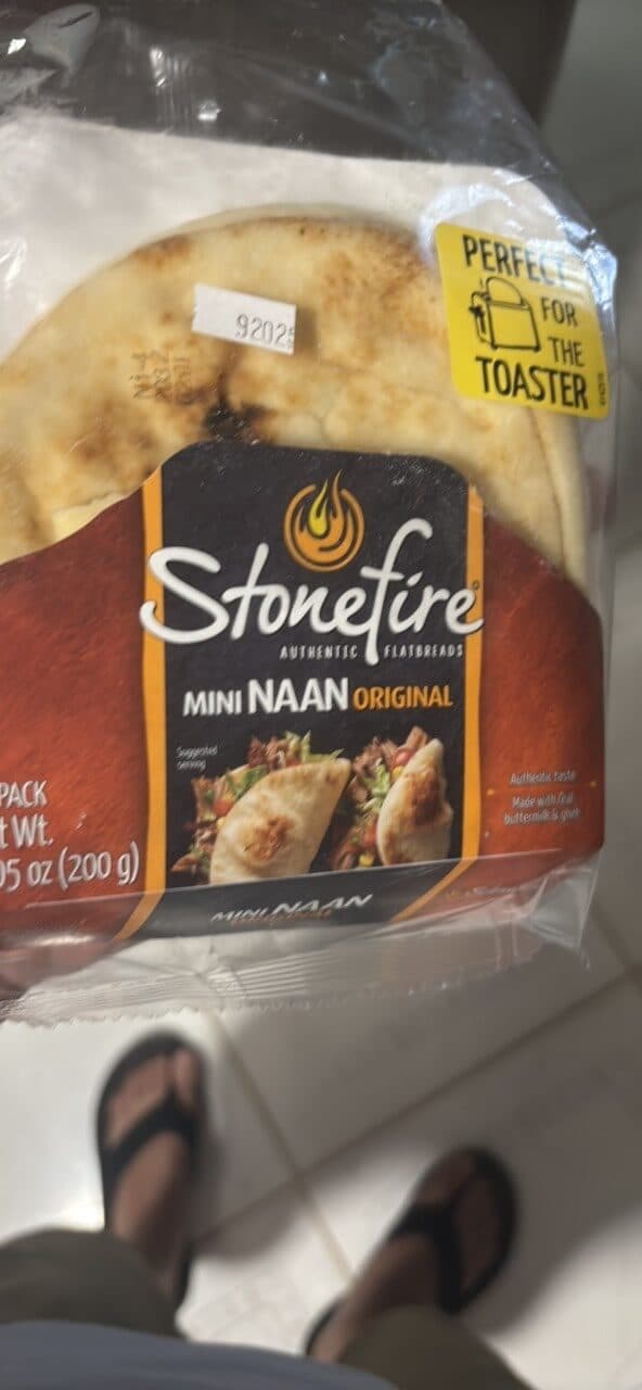 Stonefire Mini Naan Original packshot