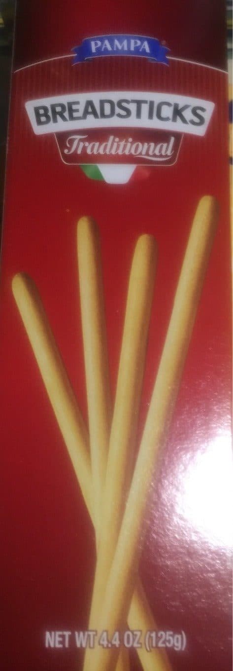 Pampa Traditional breadsticks packshot