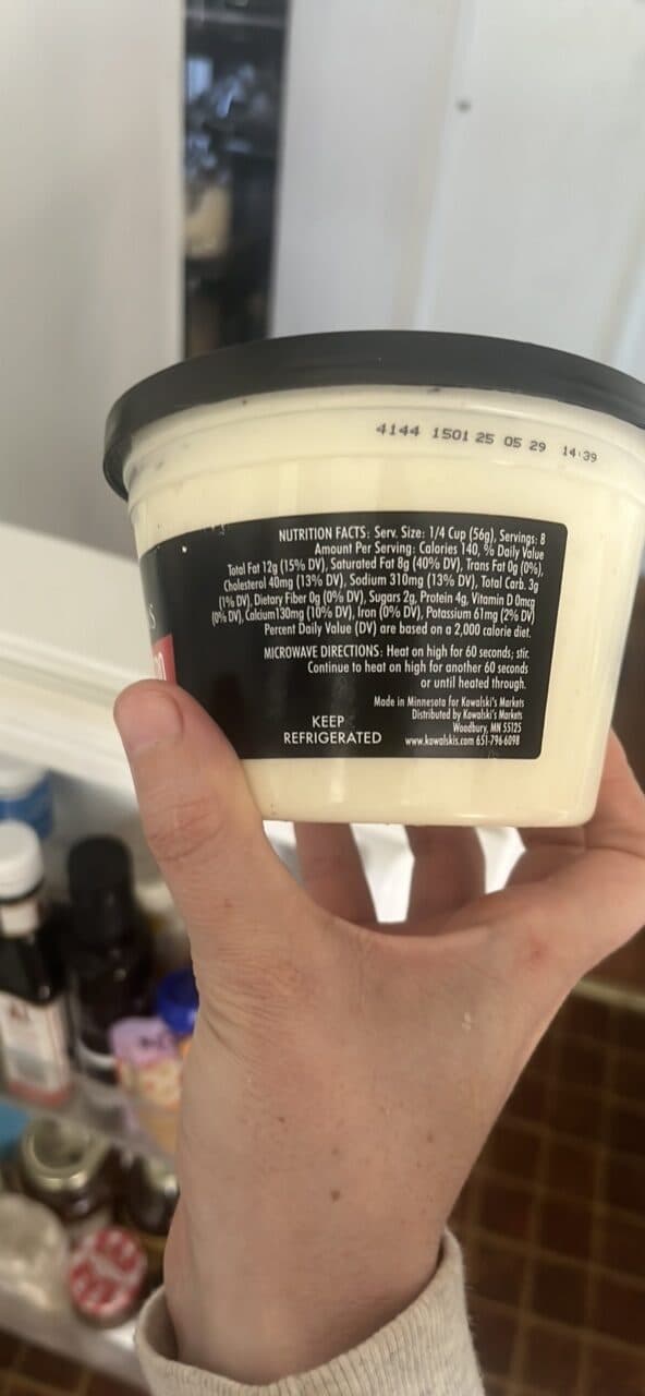 Kowalski's Markets ALFREDO Pasta Sauce packshot