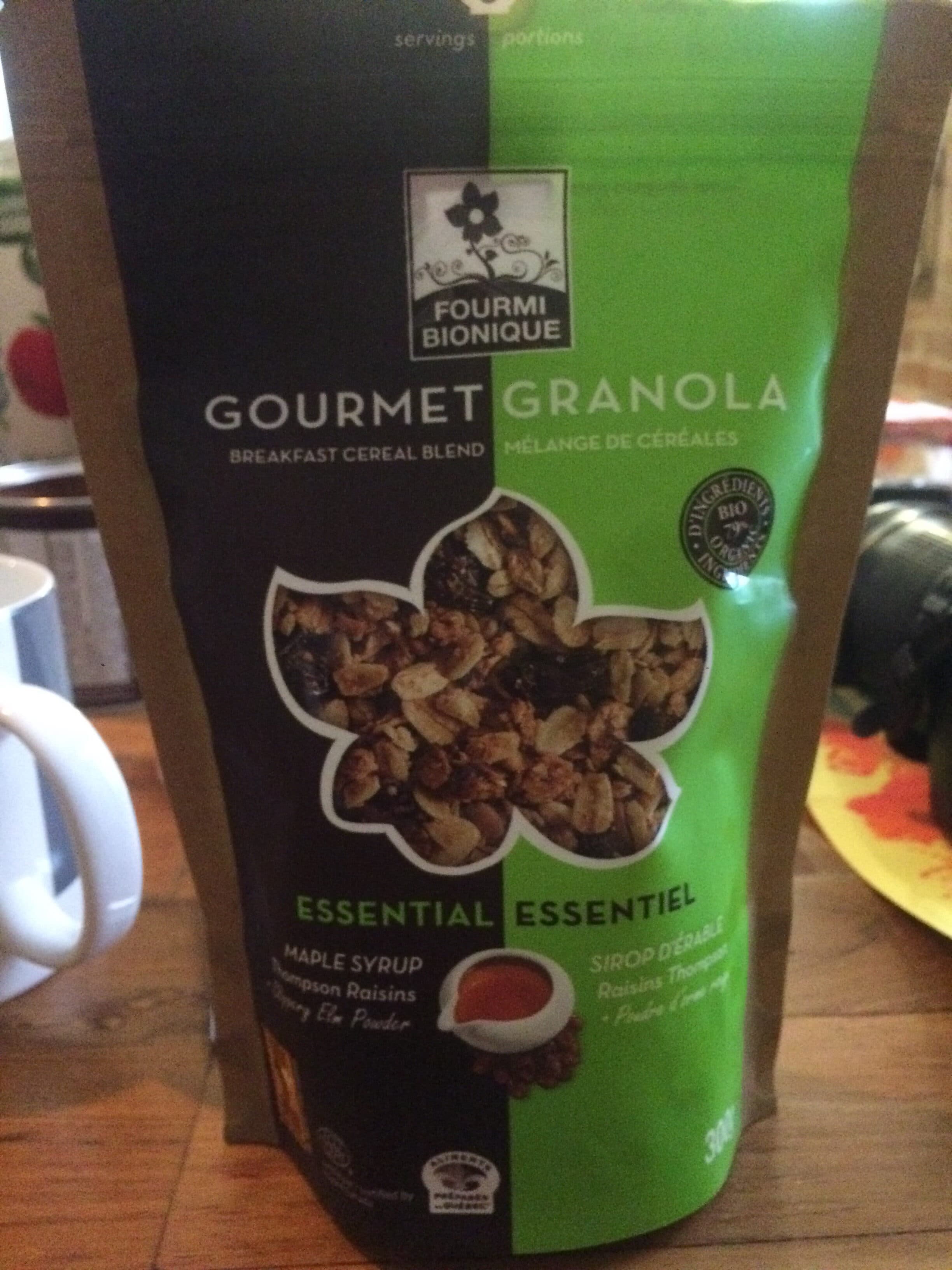 Fourmi bionique Gourmet granola essentiel packshot