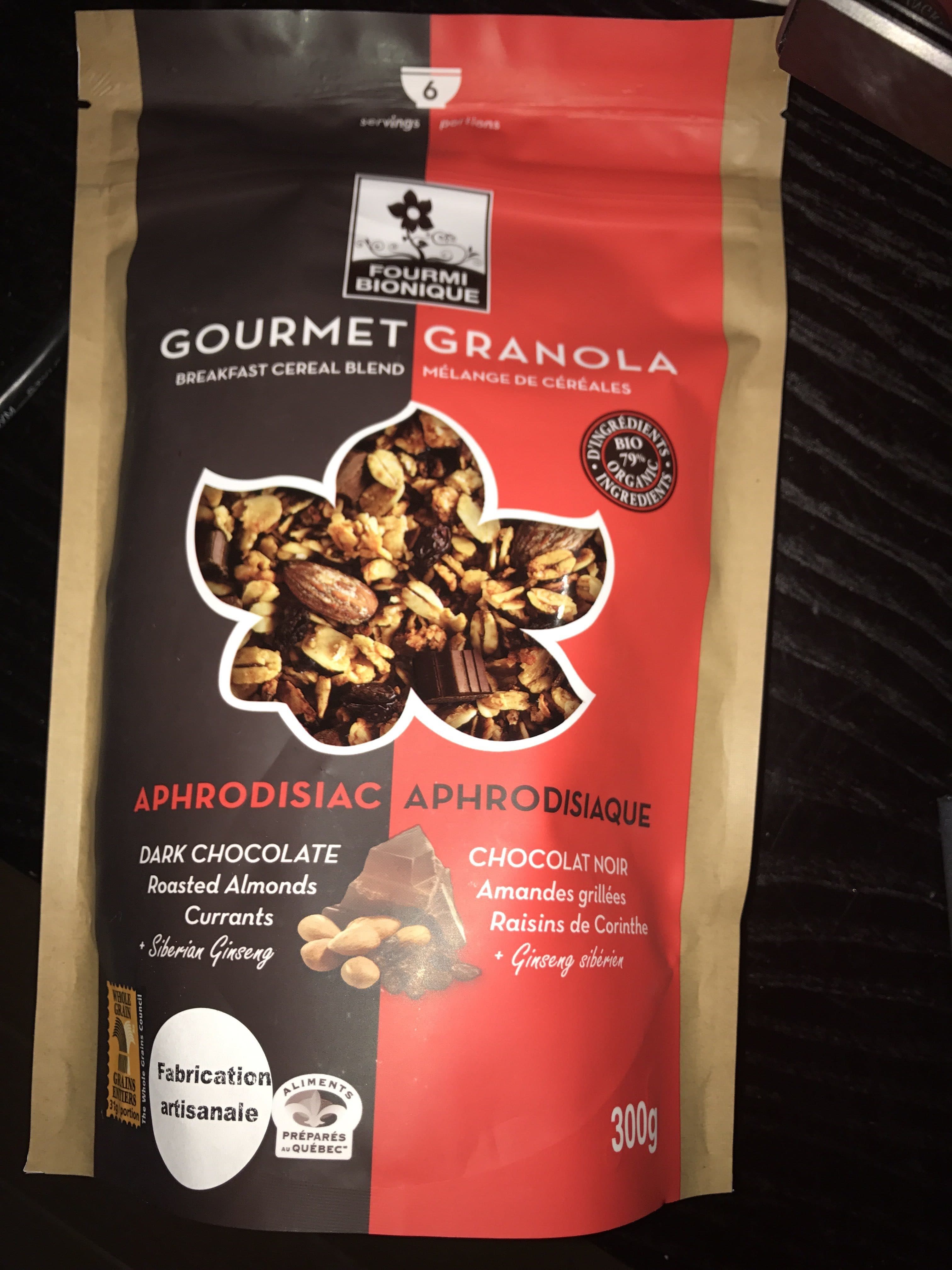 Fourmi bionique Gourmet granola packshot