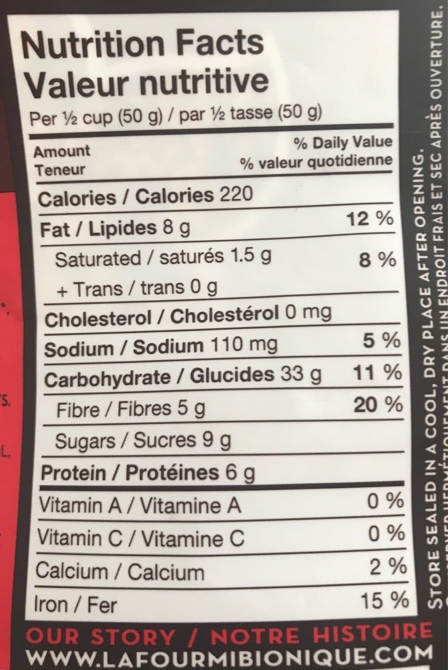 Fourmi bionique Gourmet granola packshot