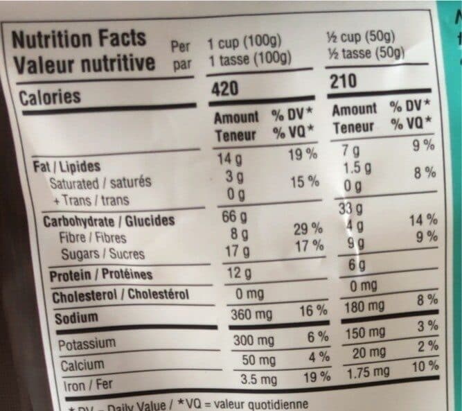 Open Food Facts Gourmet Granola packshot