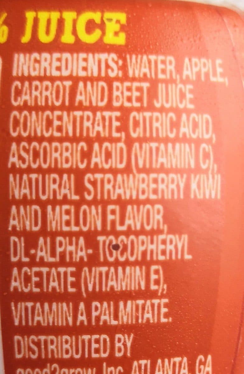 good2grow Strawberry Kiwi Antioxidant Blend Juice packshot