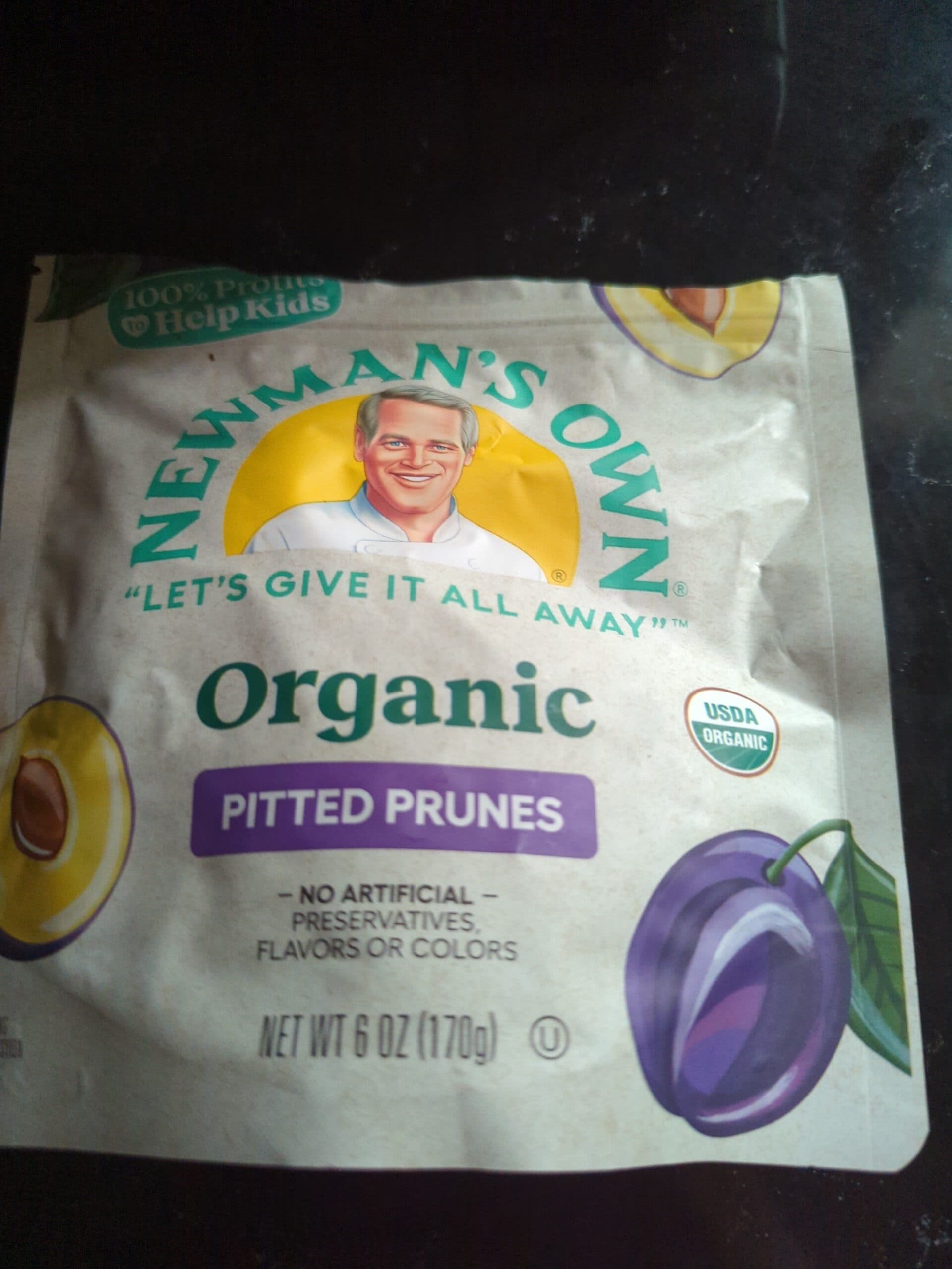 Newman's Own Newman's own, prunes packshot