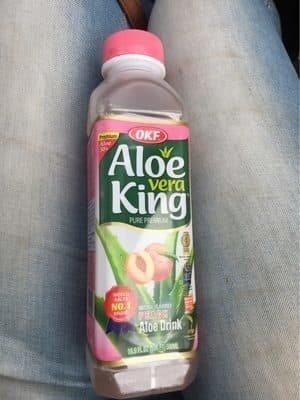 OKF Aloe Vera Juice - Peach packshot