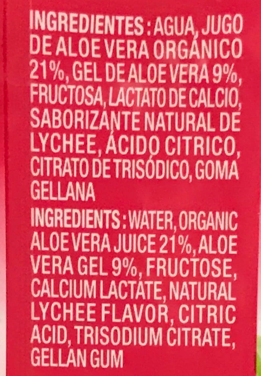 OKF Corporation Aloe Vera King Pure Premium Lychee packshot