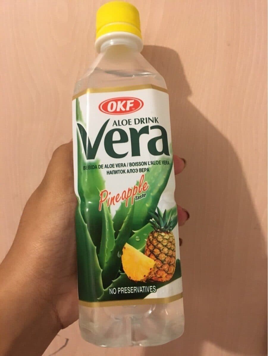 Open Food Facts Aloe drink pineapple packshot