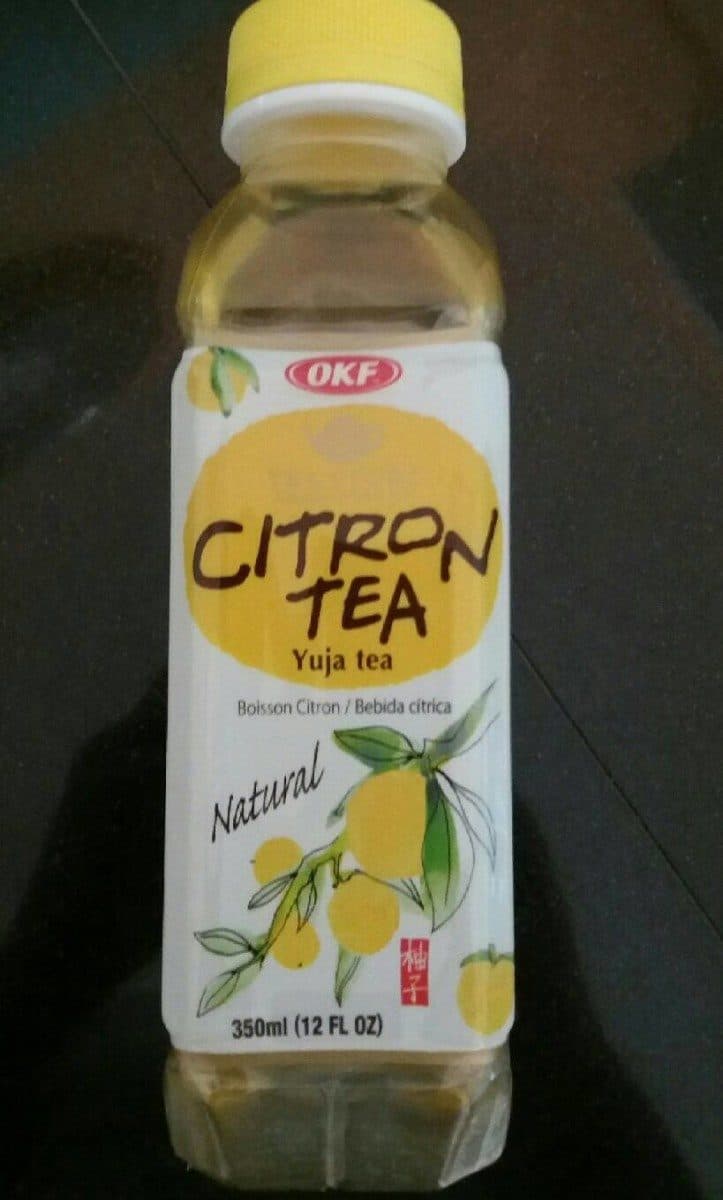 Open Food Facts Thé Au Citron En Bouteille packshot