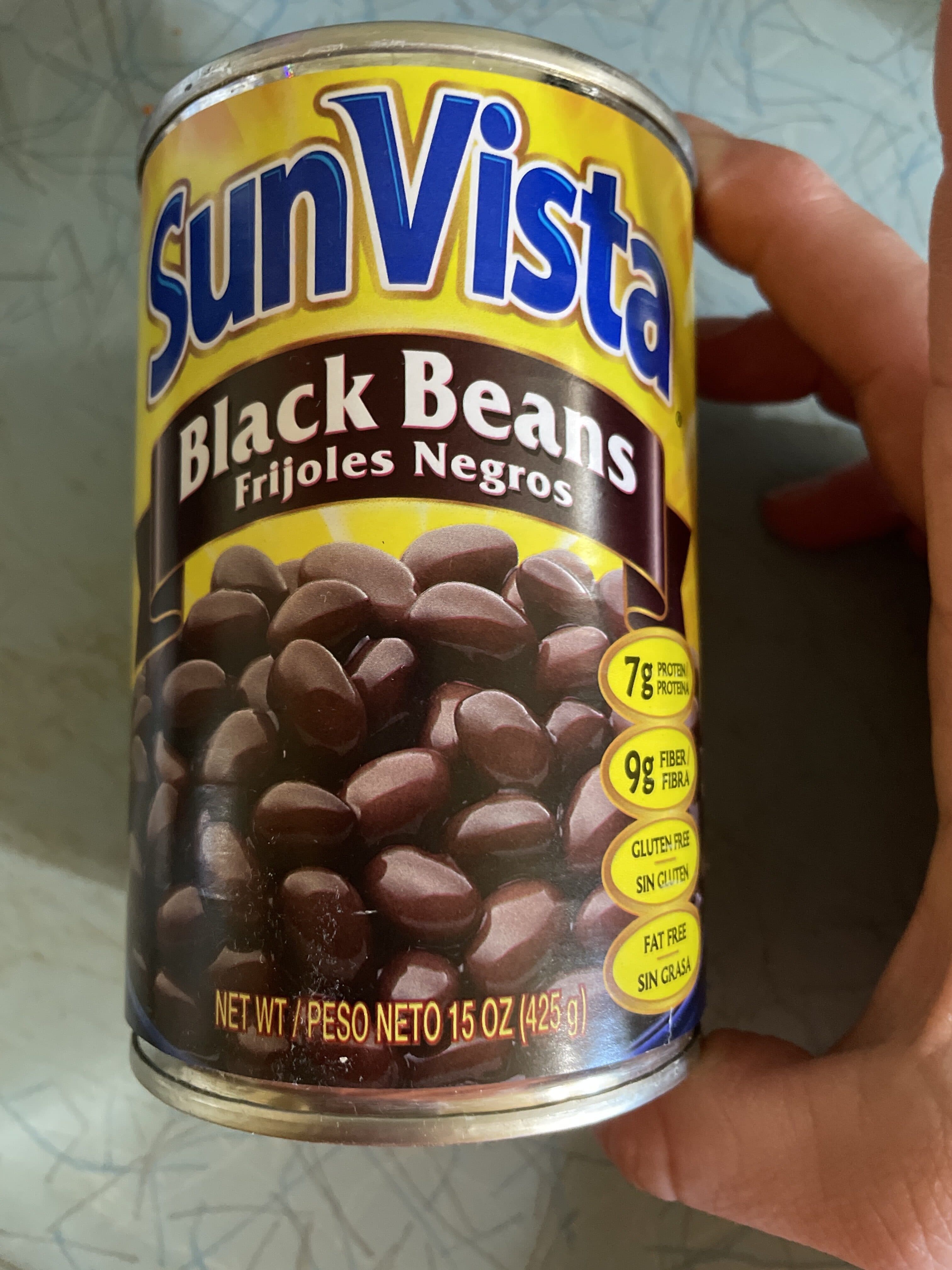 Sun Vista Black Beans packshot