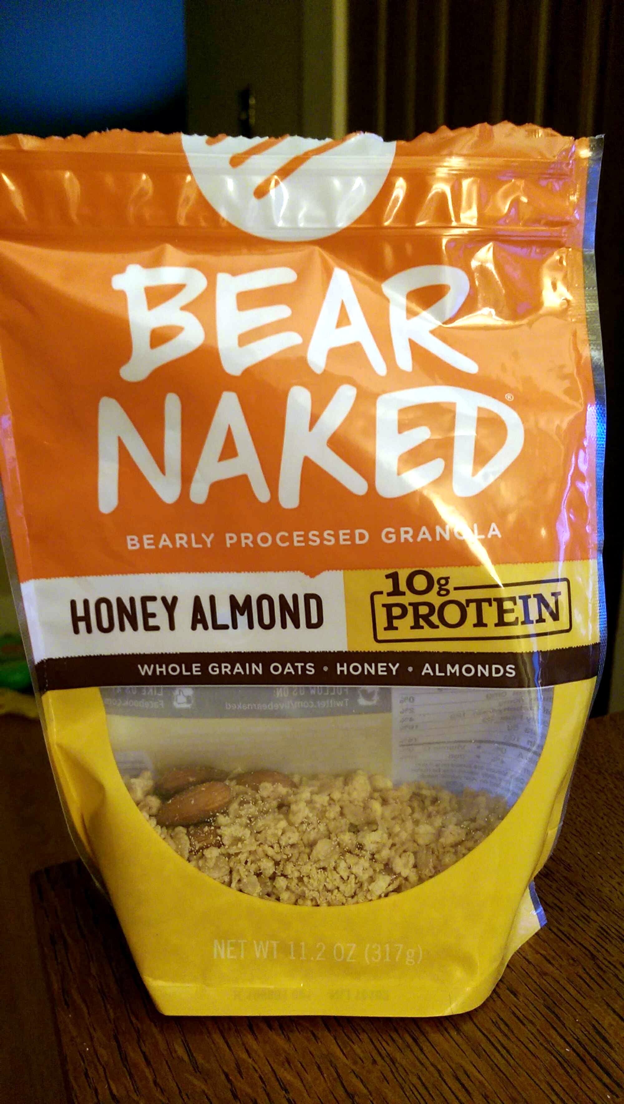 Bear Naked Honey Almond Granola packshot