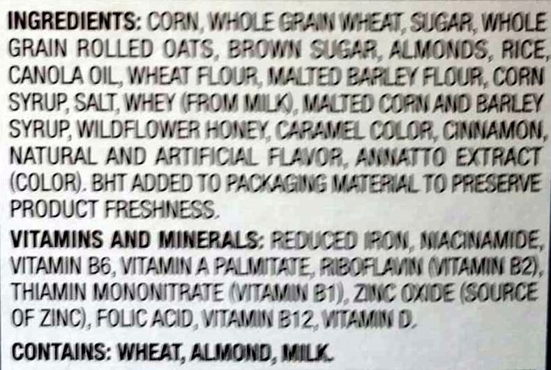 Post Cereal packshot