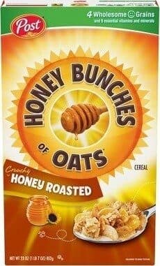 Post Crunchy Honey Roasted Cereal packshot