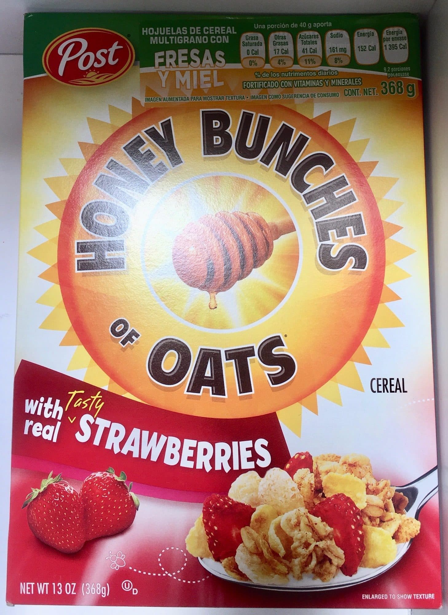 POST Honey Bunches Strawberries packshot