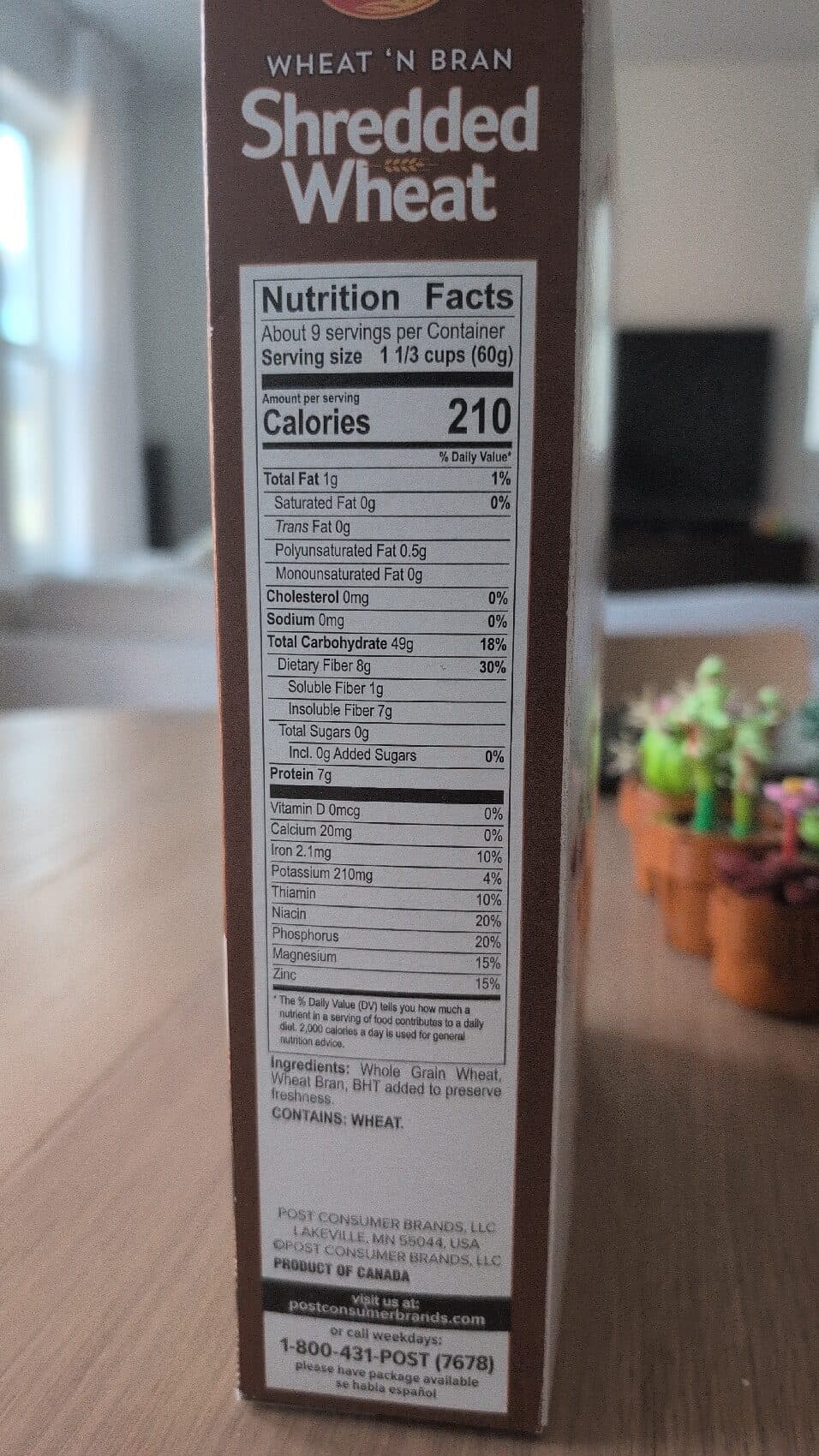 Post Shredded Wheat packshot