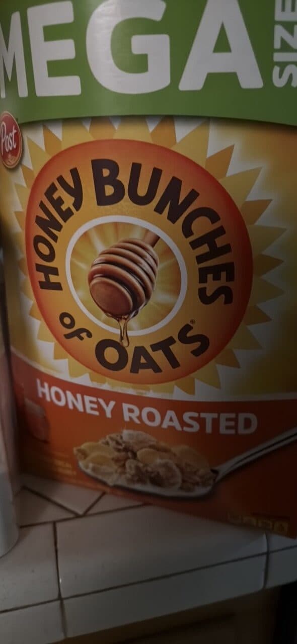 Post Honey Bunches of Oats Honey Roasted packshot