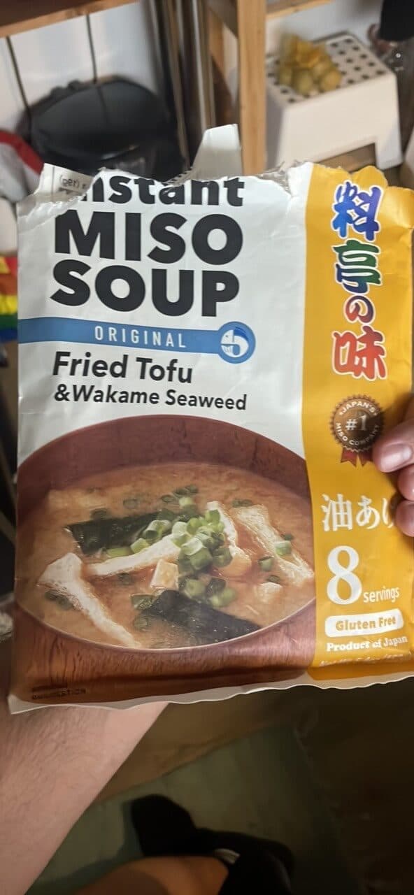 marukome Miso Soup X8 - Fried Tofu, Wakame & Green Oignon packshot