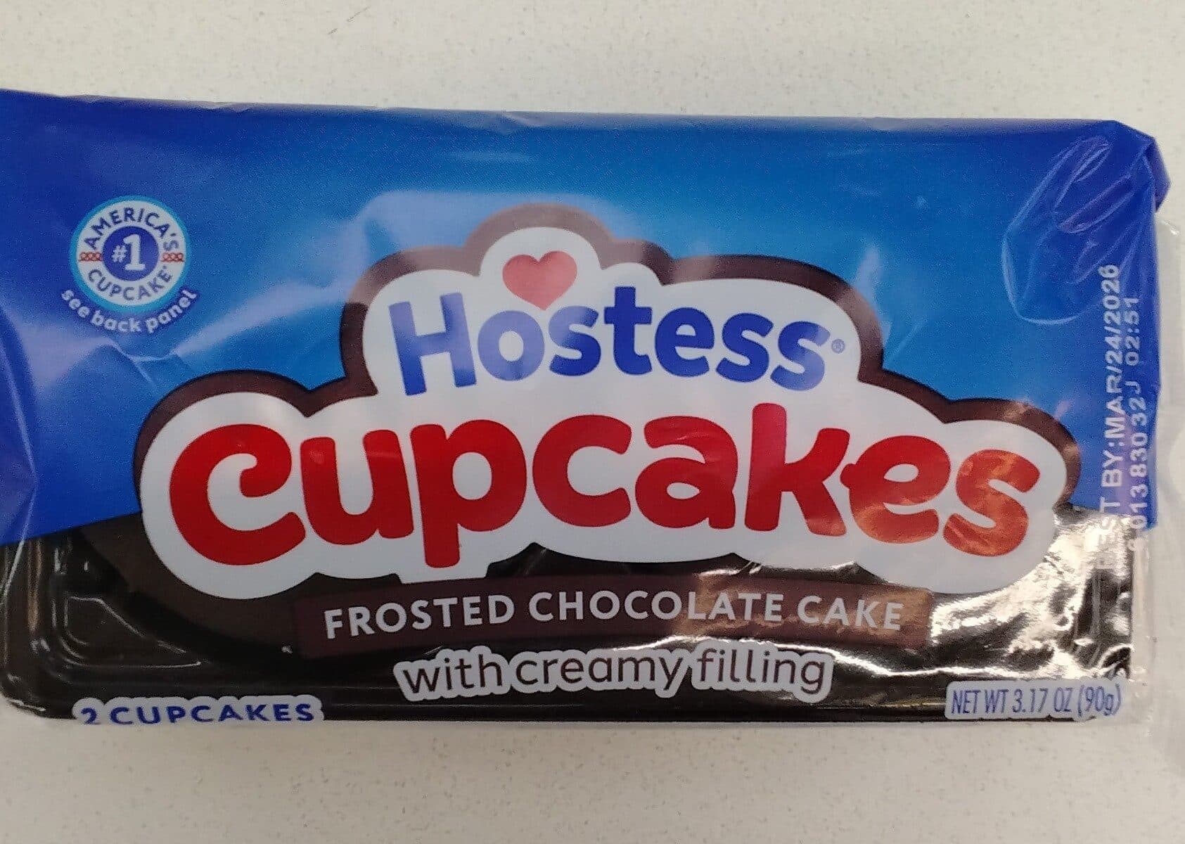 hostess Chocolate Cupcakes packshot