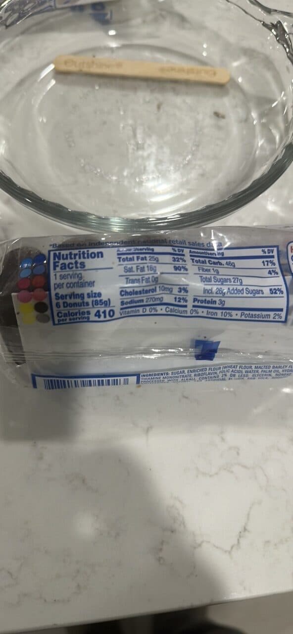 Hostess donettes Frosted packshot