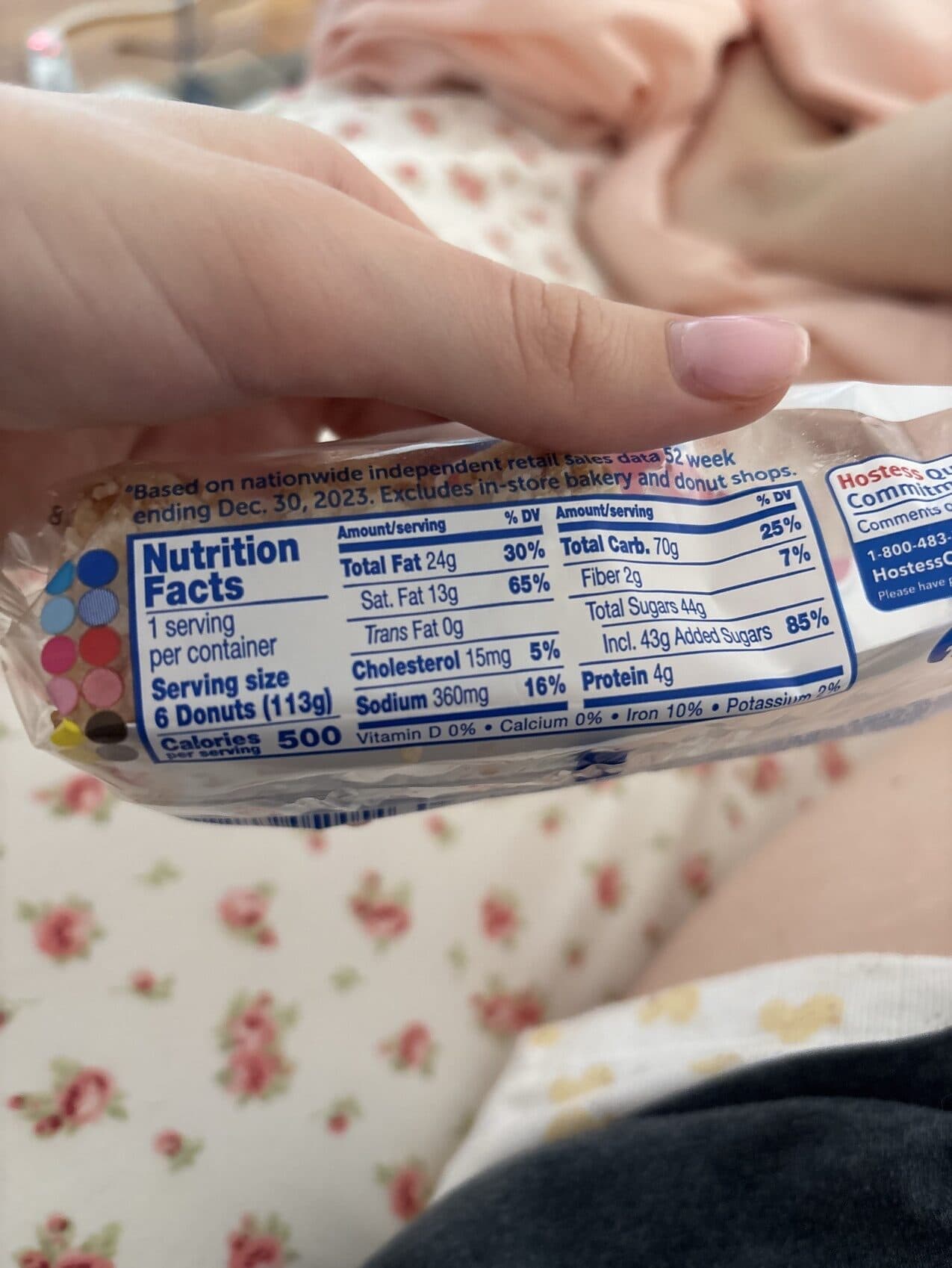 Hostess Donettes Crunch packshot