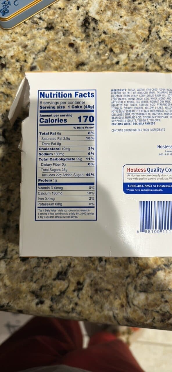 Hostess Iced Pumpkin CupCakes packshot