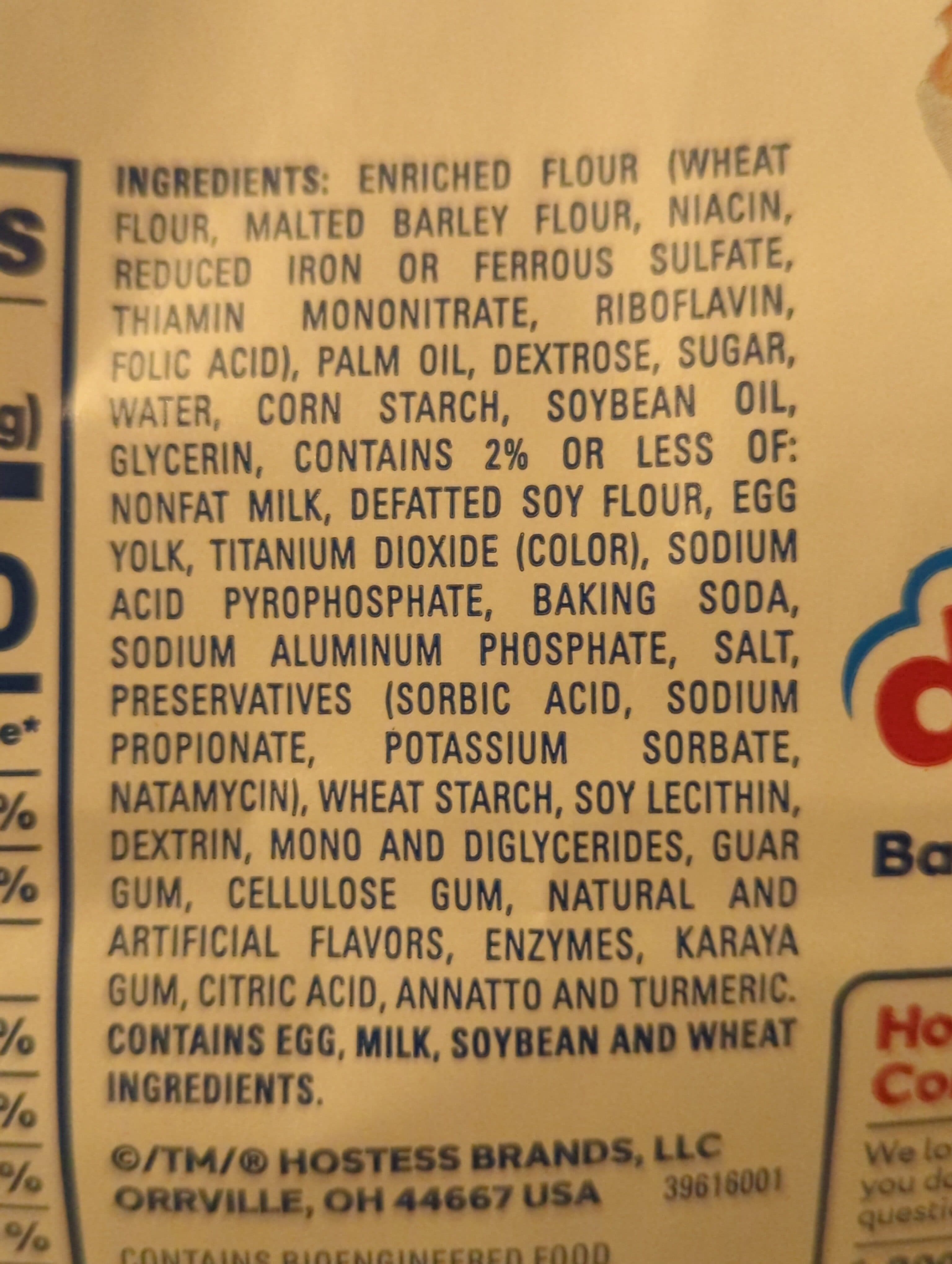 Hostess donettes powder packshot