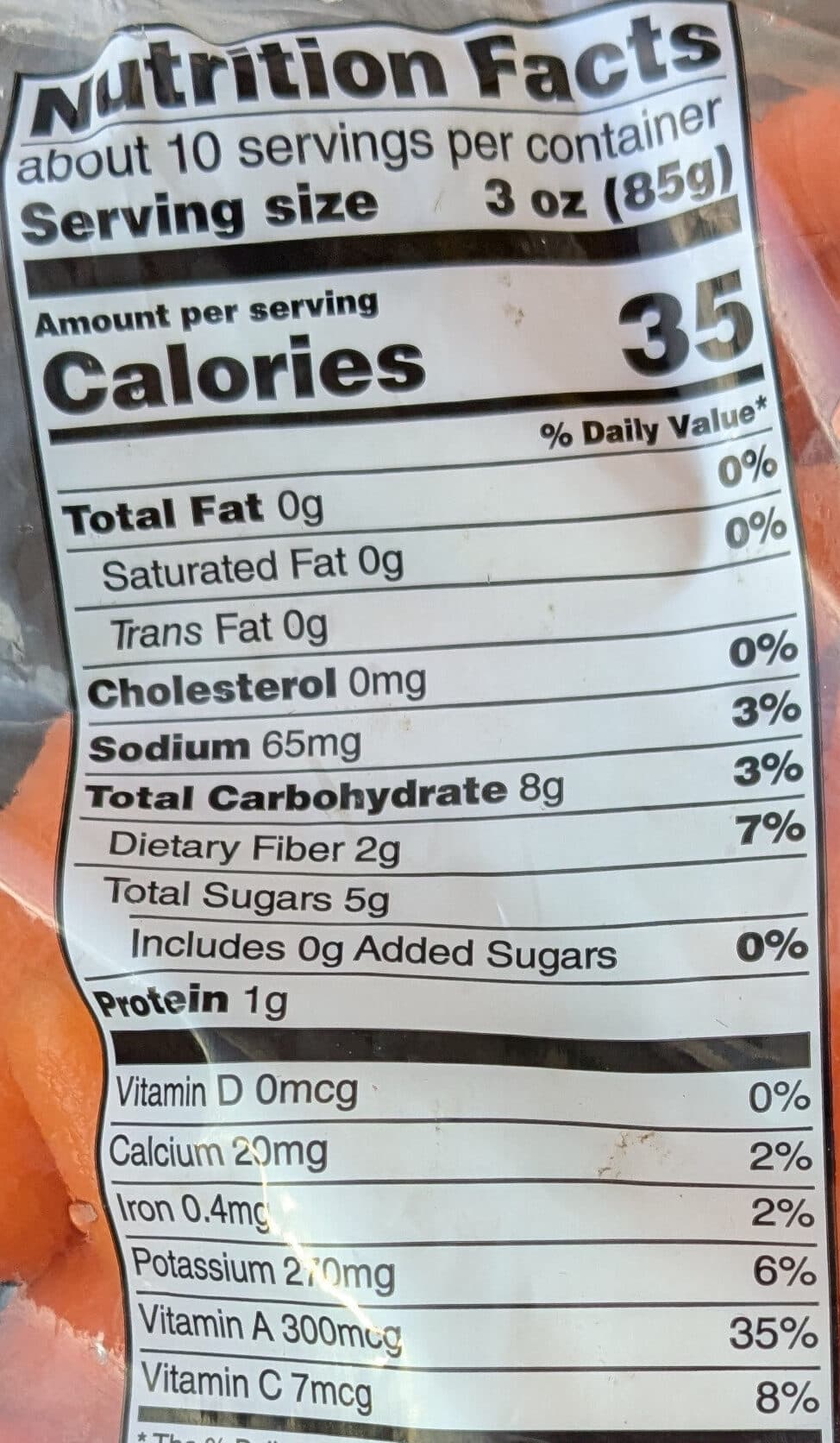 Wellsley Farms Baby-cut carrots packshot