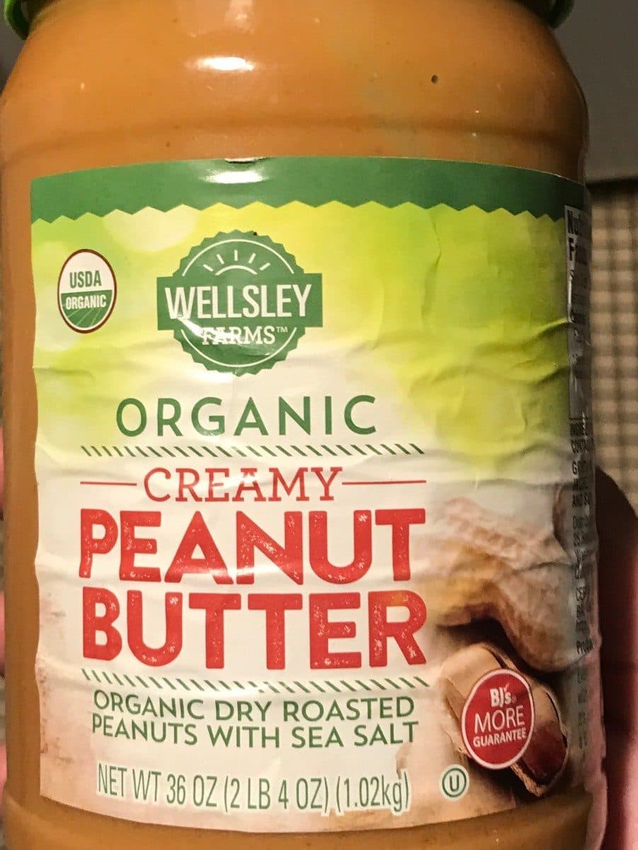 Wellsley Farms Organic Creamy Peanut Butter packshot