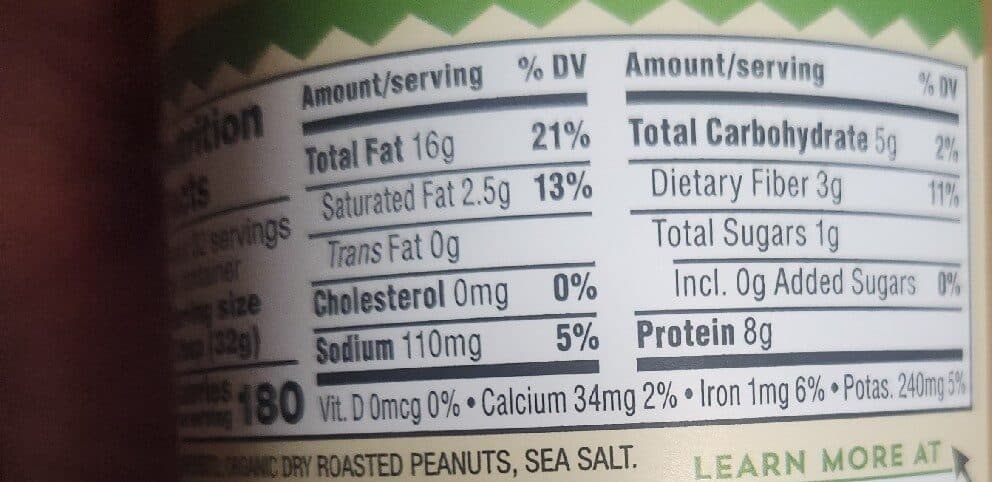 Wellsley Farms Organic Creamy Peanut Butter packshot