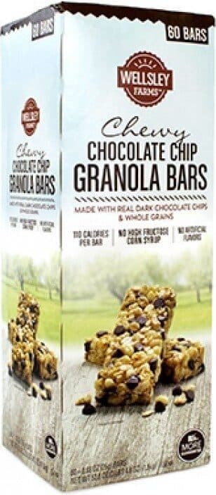 Wellsley Farms Granola Bars packshot