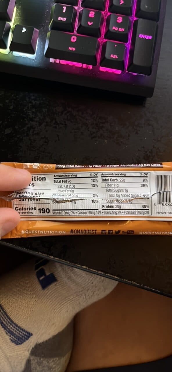 Quest Chocolate Peanut Butter packshot