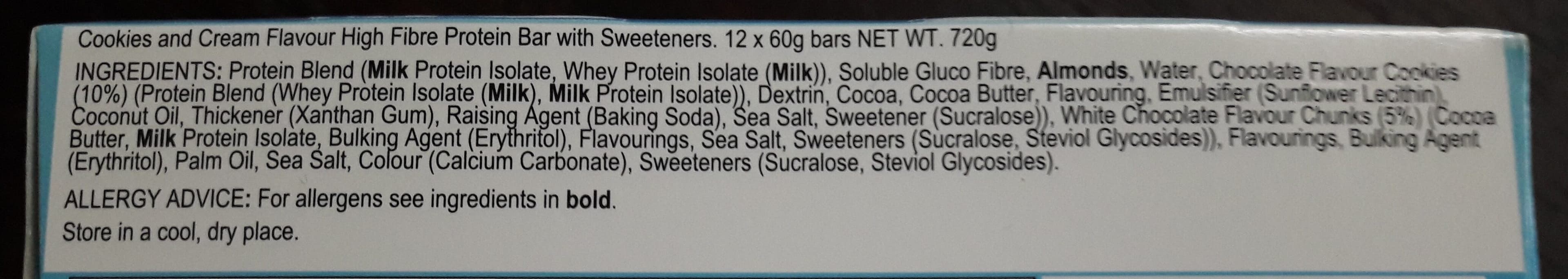 QuestBar Quest Nutrition Quest Bar, Cookies-cream, 12 X packshot