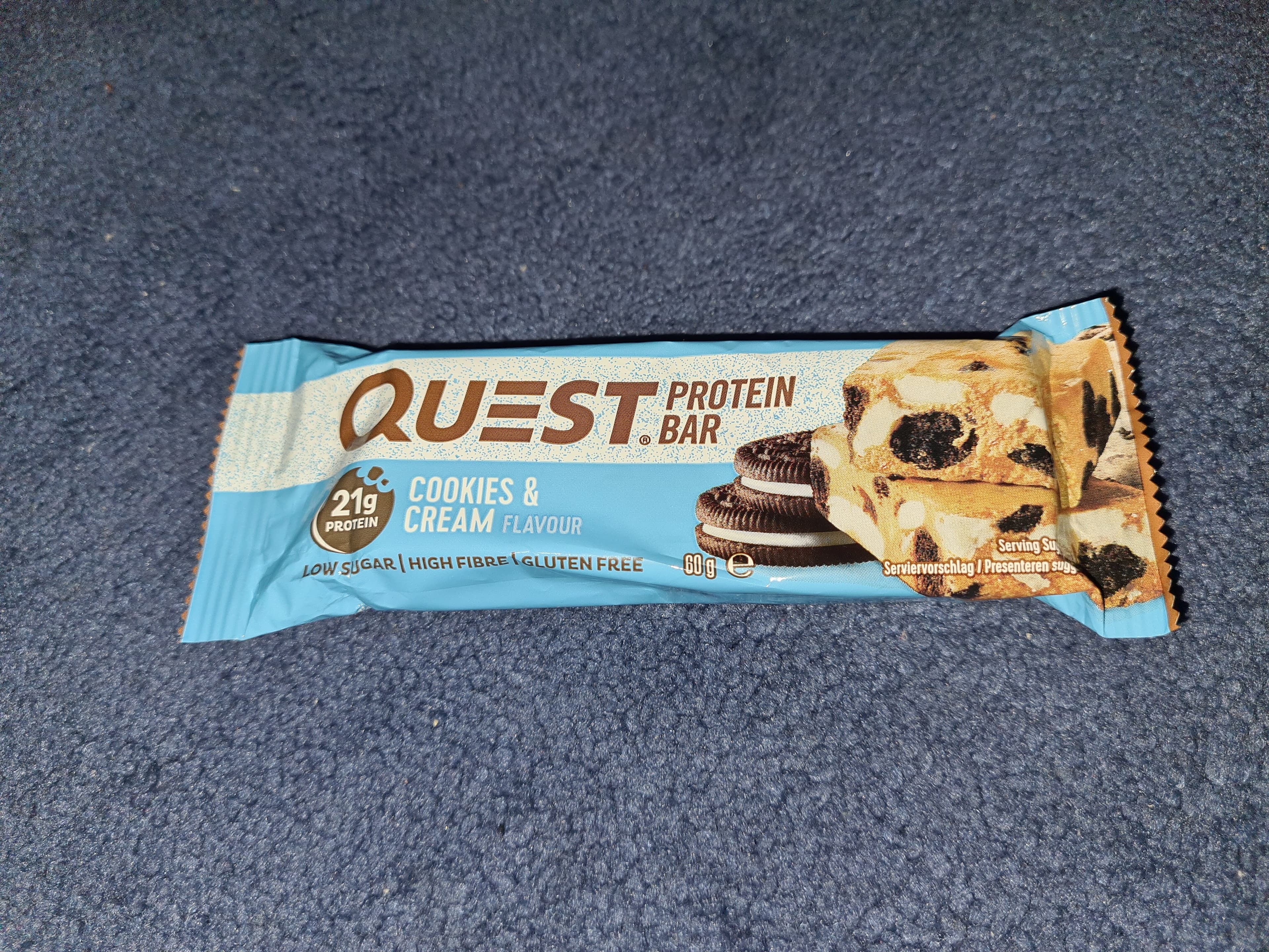Quest Nutrition Co Uk Protein Bar Cookies & Cream Flavour packshot