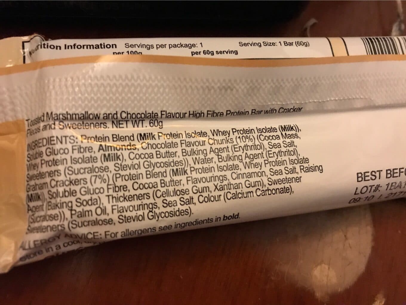 St Mores Quest Bar Smore´s packshot