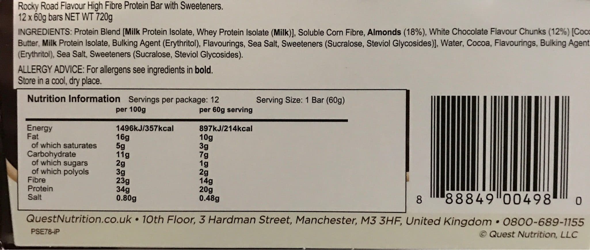 Quest Rocky Road Barre packshot